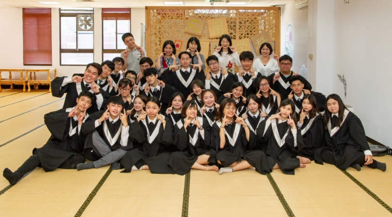 大葉應日系成立逾二十年，幫有志學習日語的朋友培養第二專長，打造斜槓人生。（照片大葉提供）
