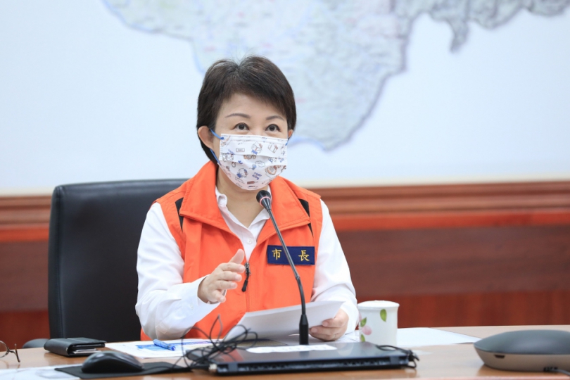 因應西北颱烟花來襲  市長盧秀燕坐鎮防汛整備會議