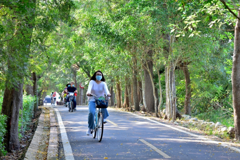 東豐自行車綠廊險坡改善  騎乘安全性再升級