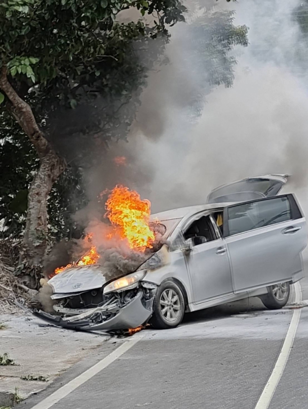 火燒車｜又快又猛、驚心動魄，臺東卑南車輛突發事故！