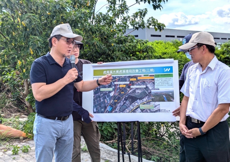 雲林立委劉建國邀第五河川分署會勘相關河川及排水 企盼早日改善沿線居民生活環境 避免再受淹水之苦！