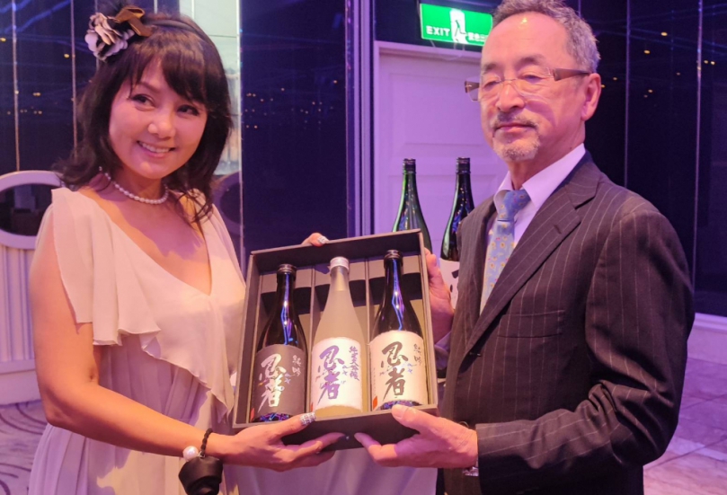 忍者清酒發佈會 鼎航收購代理日本百年酒廠品牌