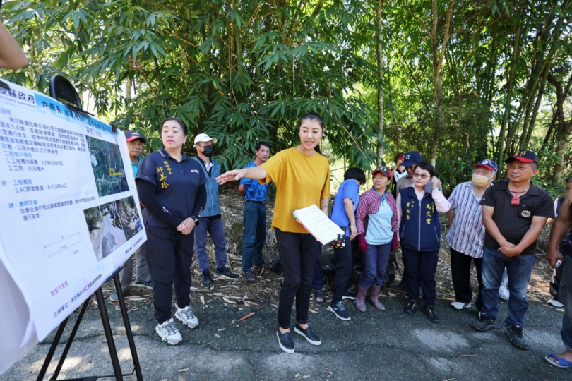 縣府斥資約1700萬元　改善國姓草屯多處道路及護岸