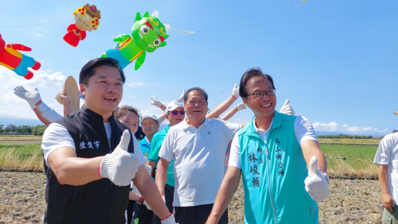 宜蘭稻田放風箏「冬山風箏節嘉年華」7/6、7/7與神同行系列風箏熱鬧登場