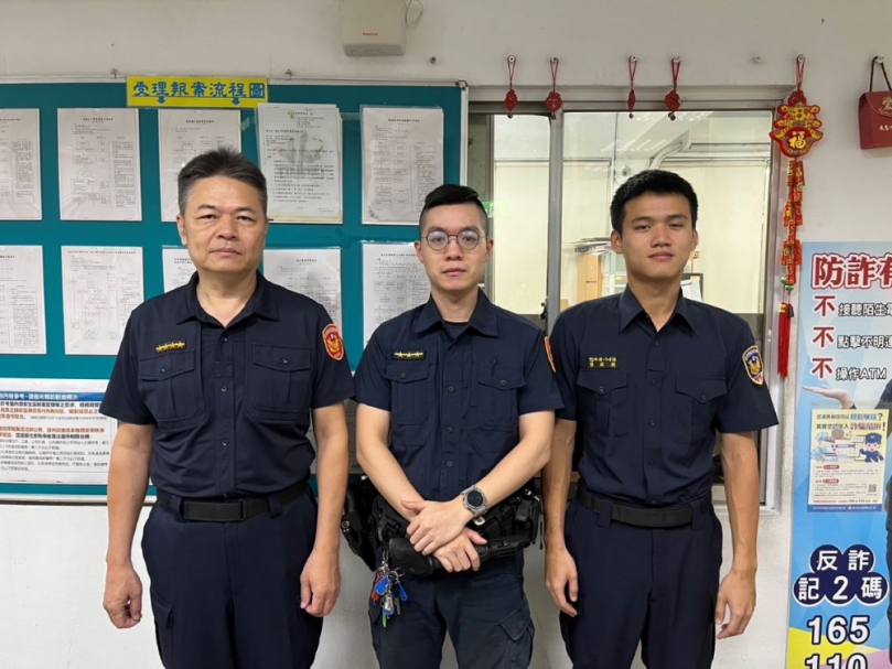 假冒蘭戰地醫生騙錢　內湖港墘所警與行員聯手成功阻詐