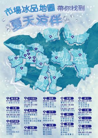 臺南高溫限定 市場冰品地圖帶你找到夏天「涼」伴