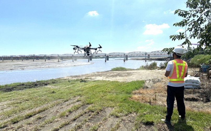 凱米颱風造成濁水溪裸露面積擴大 雲林立委劉建國要求水利署立即進行應變措施 防範揚塵災害加劇！