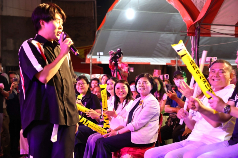 雲林縣虎尾中元文化祭 縣長張麗善等人與鄉親一同感受傳統節慶熱鬧氣氛！