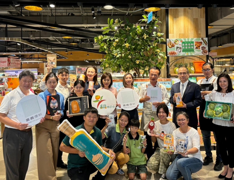 番路鄉特色農產品進軍微風超市 嘉義優鮮精品物產展亮麗登場