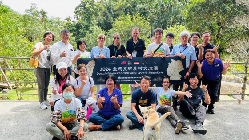 一新社區獲「第三屆金牌農村競賽」銅牌 德國參訪團讚賞上屆得主桃米社區生態發展