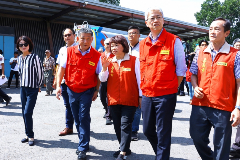 嘉義市長黃敏惠等人視導嘉市首次大規模震災救災及收容動員演練 整合救災量能、共創防災韌性城市！