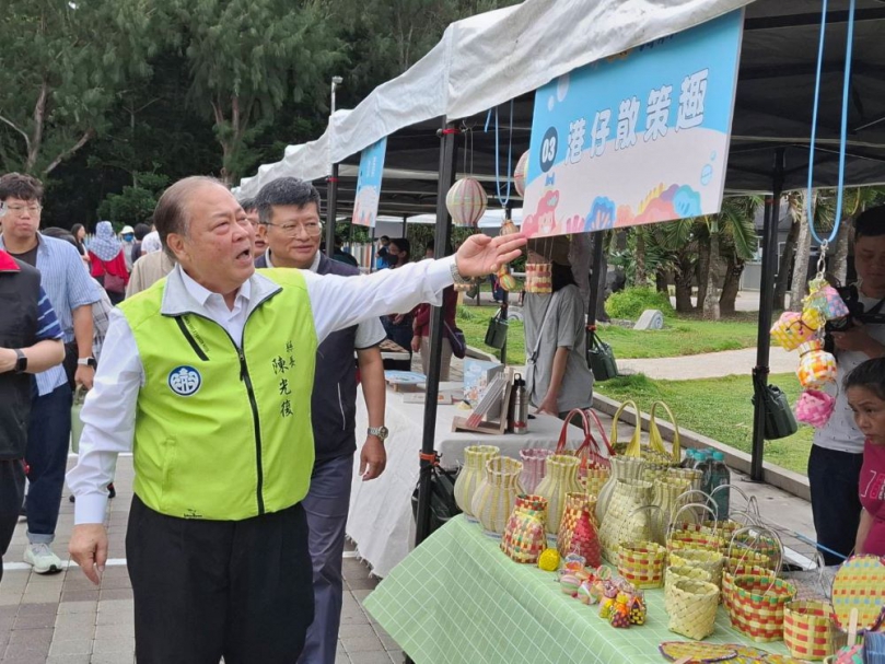 澎湖縣海洋生態系維護復育成果發表會   陳光復呼籲共同守護海洋