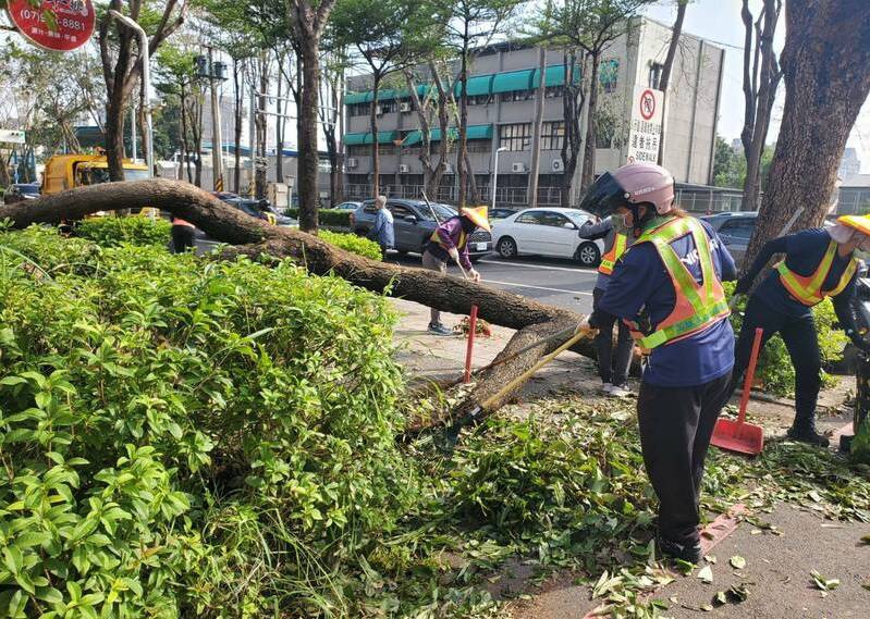 高雄災後清出8000多噸垃圾平常5倍以上