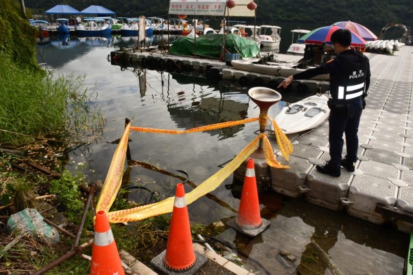 鯉魚潭碼頭｜63歲男落水死亡