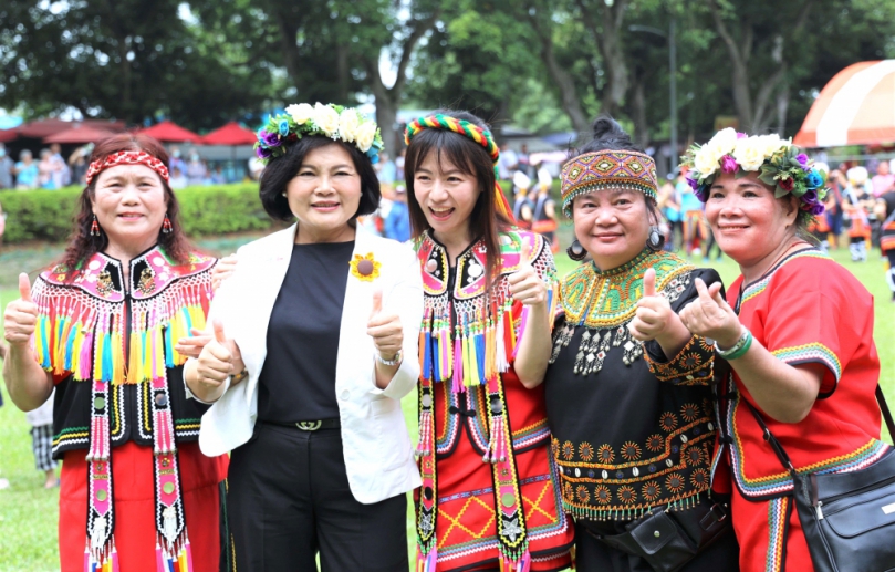 2024年雲林縣原住民族聯合豐年祭 在古坑鄉綠色隧道熱鬧登場！