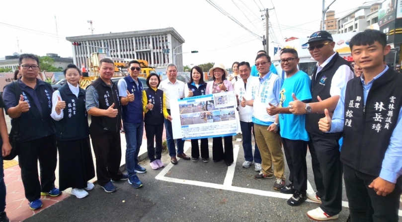 「永續提升人行安全計畫」〜雲林縣立委許宇甄邀國土署官員等會勘改善大埤鄉、斗南鎮、斗六市等4處人行道 爭取經費逾1.2億元！