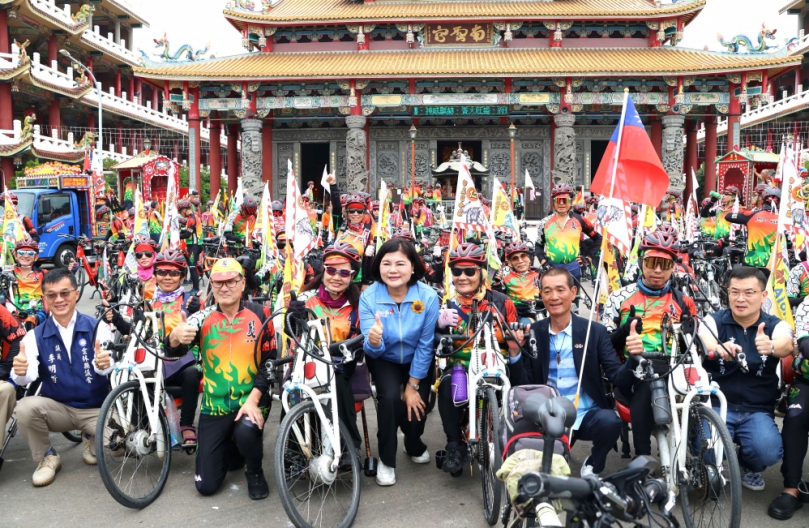 2024關聖帝君百人赤兔鐵馬隊環島巡境祈福 從雲林斗六南聖宮盛大啟航 帶給信眾消災解厄、否極泰來!