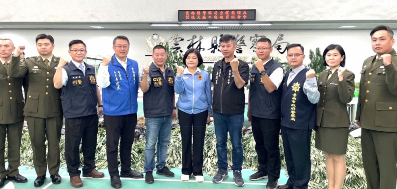 雲林檢警憲拂曉出擊 破獲市值逾10億、史上最大面積約3甲戶外溫室大麻園 蔡姓等5嫌均被羈押禁見！