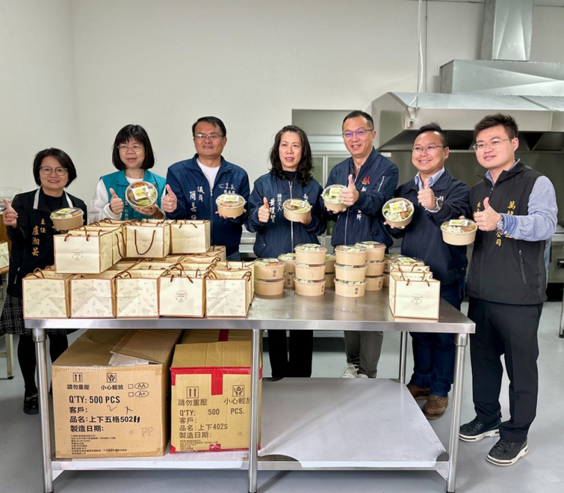 新港鄉福龍協會提供好餐食服務 成立中央廚房為長輩製訂餐食