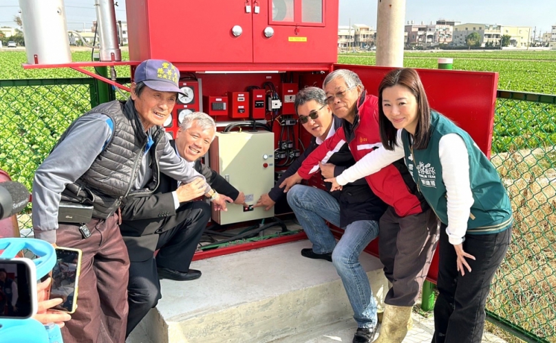 雲林6口抗旱井全部完工通水 立委劉建國：繼續爭取讓農民灌溉無虞！