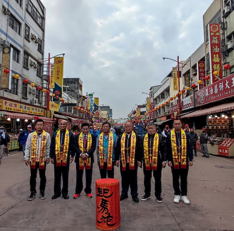 新港奉天宮開臺媽祖熱鬧起駕 四年一度出巡吳地、三槺榔、十八庄