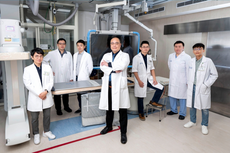 彰基中風中心「全年無休」,「24小時待命救治體系」。(照片彰基提供)