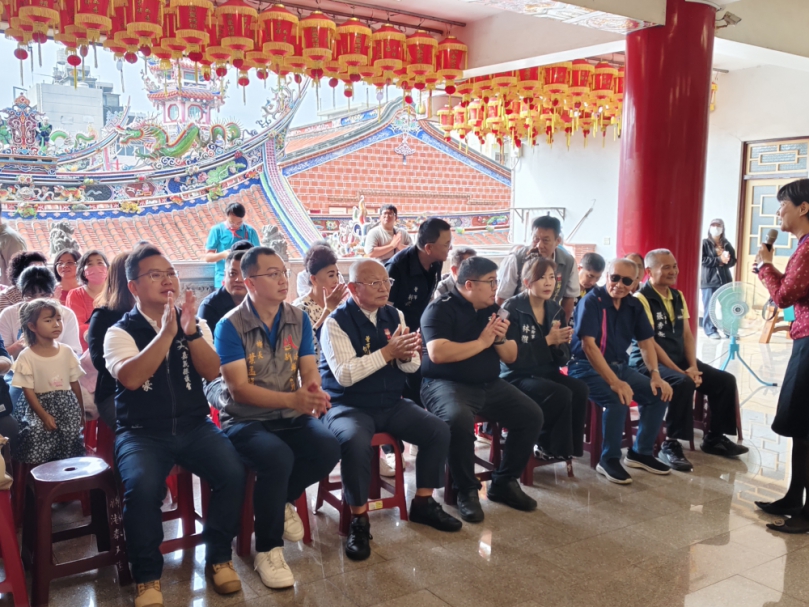 新港奉天宮「奉藝聯展」開展　歡慶新港藝術高中創校20週年