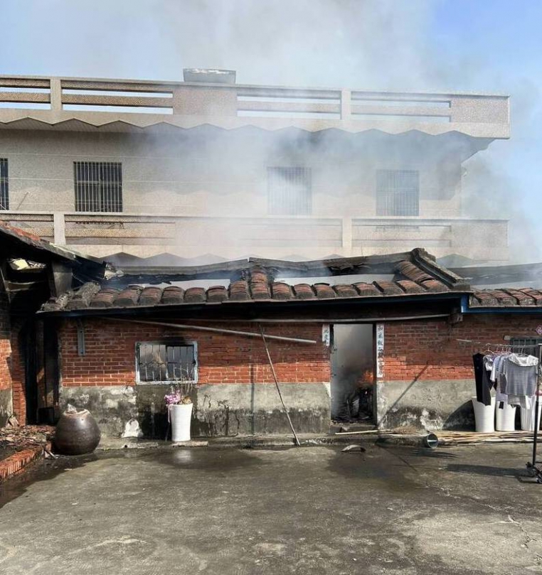 高雄田寮民宅火警 91歲老翁命喪火窟