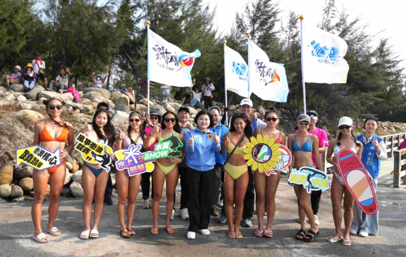 國際選手齊聚雲林四湖三條崙 風箏衝浪公開賽掀起親海熱潮!