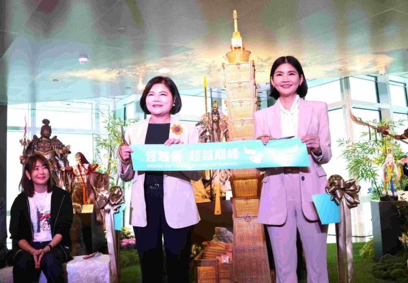 雲林文化觀光「登上世界之巔」！雲林以布袋戲與森林療癒打造台北101高空特展 營造文化與心靈療癒邂逅魅力〜