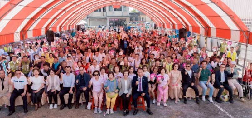 陳素月召開記者會,正式向鄉親宣布參選下屆彰化縣長。(照片陳素月團隊提供)