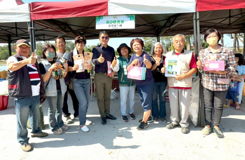 民進黨雲林縣黨部舉辦水林鄉秋季健走暨在地農產推廣活動熱鬧登場! 鄉親以行動走出健康、看見地方美景〜