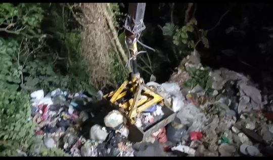 燕巢、田寮區山坡地遭置廢棄物幕後主謀李有財父子等四被告均收押