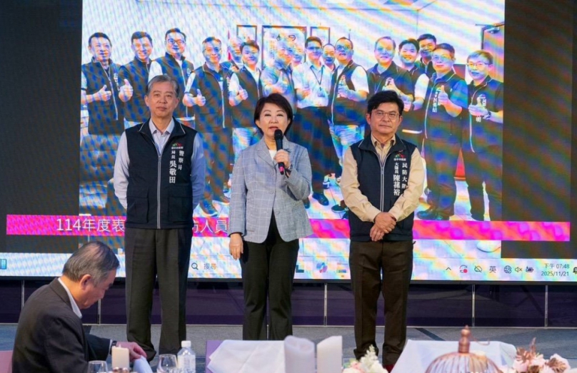 盧秀燕出席民防大隊餐會 向隊員們致上最深的敬意