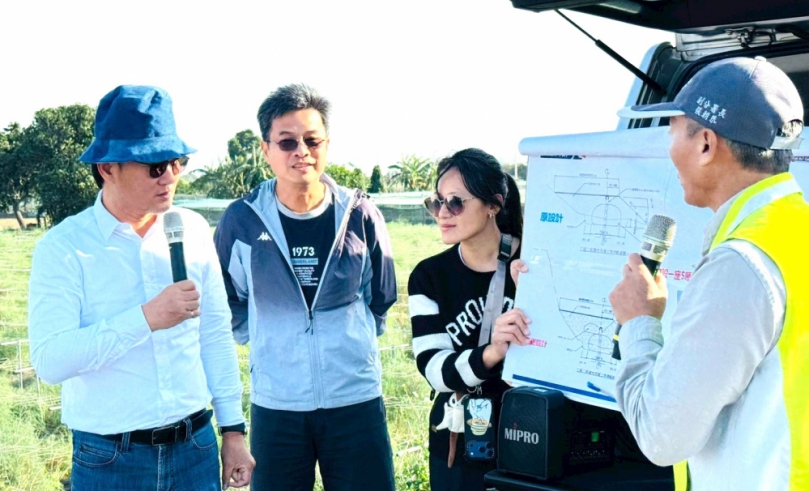 雲林立委劉建國緊盯濁水溪下溪墘堤防整治工程 獲水利署四河分署承諾明年4月提前完工