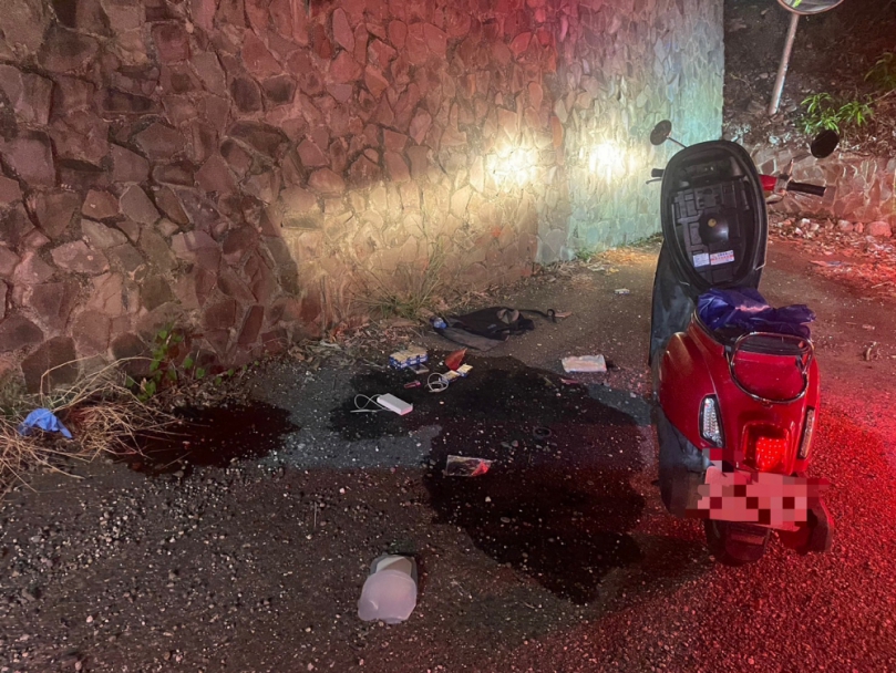 車毀人亡｜外籍騎士太麻里防汛道路暗夜自撞水泥牆