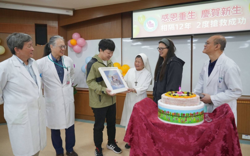 12年兩度生產突發羊水栓塞命懸一線 聖馬爾定醫院同一醫療團隊奇蹟守護 兩次救回林姓媽媽