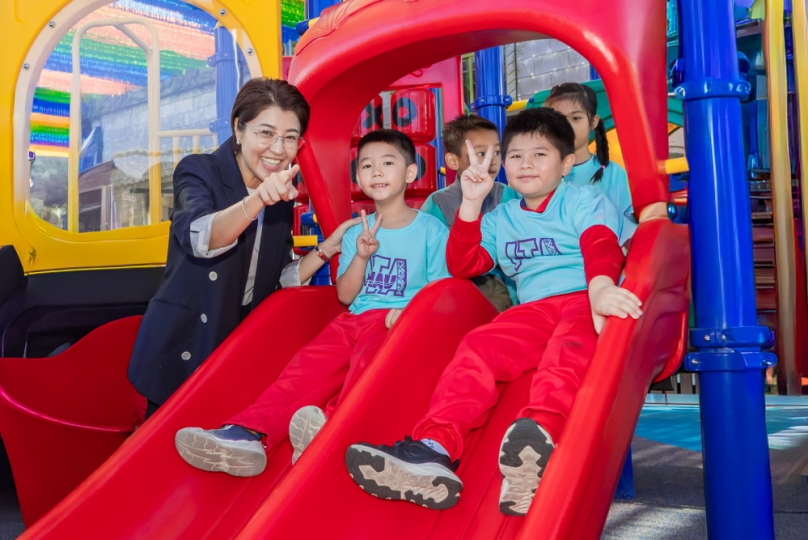 魚池鄉日月村親子公園3日啟用 長輩與孩童開心遊憩