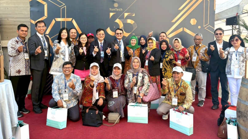 雲科大35週年校慶感動重聚 印尼大學校長代表團蒞校同賀 為校慶增添國際光彩!