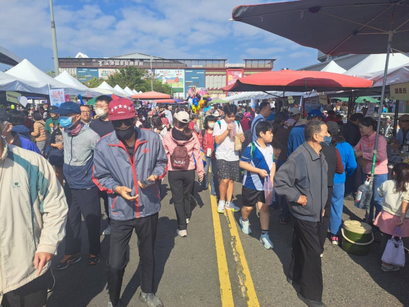 大寮紅豆花田季魅力十足農特產品買氣強強滾