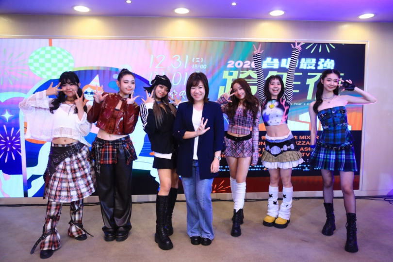 2026台中最強跨年夜 含金量最高卡司齊聚水湳 新聞局長公布16組「全A咖」水湳開唱