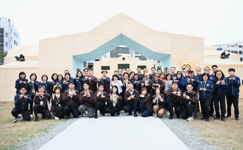 王惠美縣長率隊參訪「320+1嘉義市城市博覽會」。(照片縣府提供)