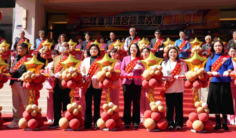 雲林四湖三條崙海清宮休閒大樓啟用 帶動雲林宗教提升與觀光發展！