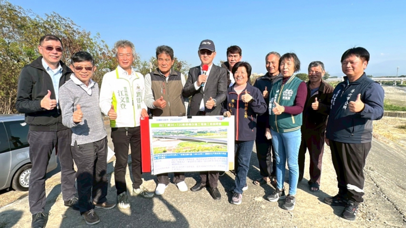 雲林立委劉建國爭取台1丁線新榮橋改建 預定118年8月竣工!