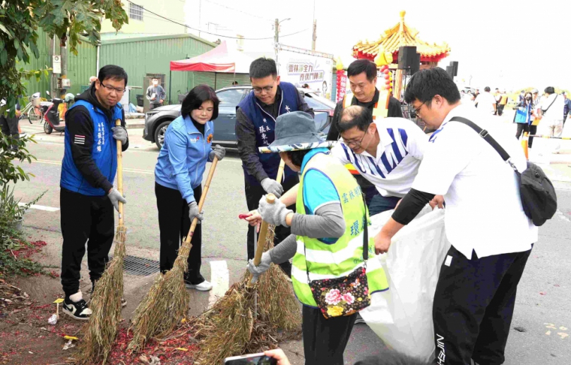 雲林環境清潔週全面啟動 鄉親淨全力作伙鬥陣清！