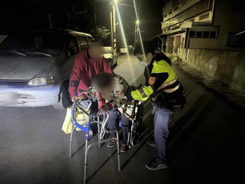「我要找老公」身障婦寒風中哭泣 馬光警溫情守護助團圓