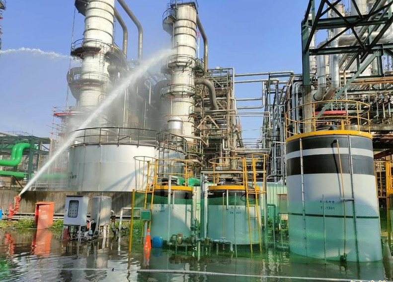 石化產業低迷林園工業區信昌化工幾近全面裁撤