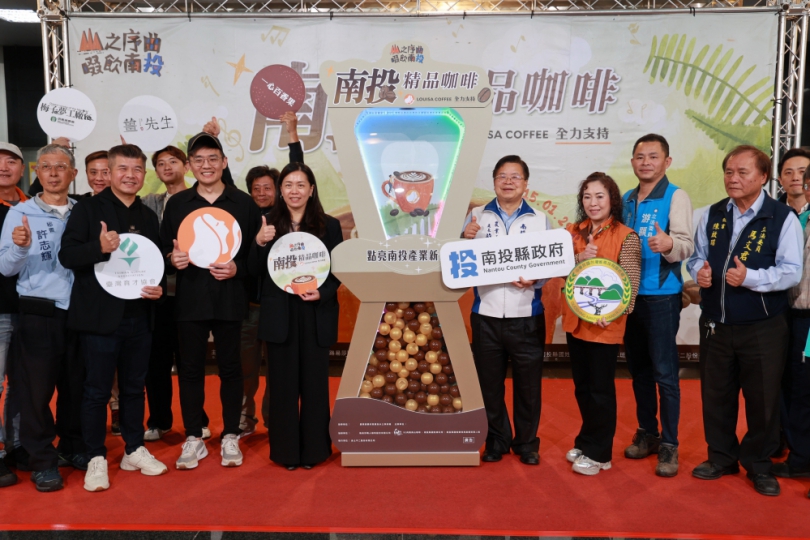 從產地走進市場 南投精品咖啡連鎖店飄香
