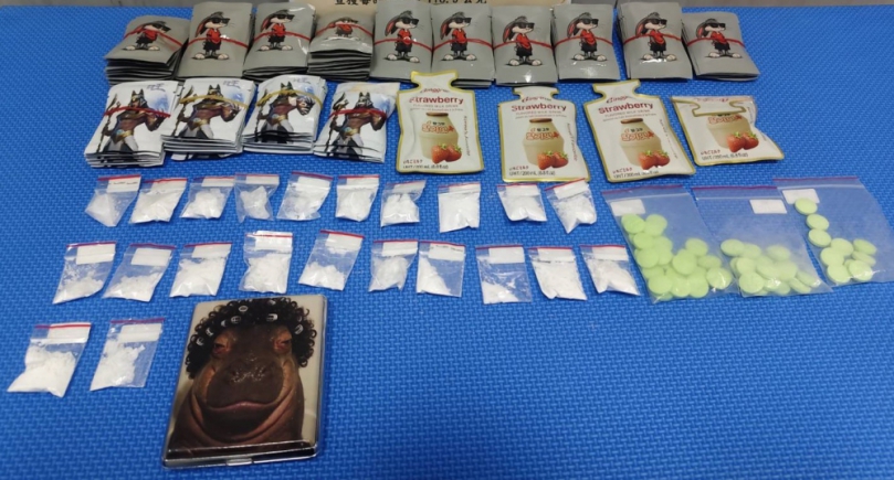 男駕車未繫安全帶被攔 保大幹員查獲大批毒品