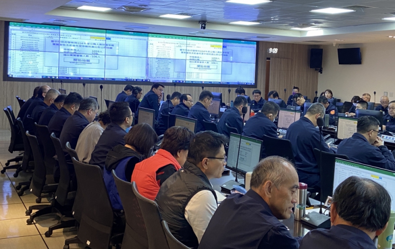 中市警局落實陽光法案    財產申報公開抽籤作業